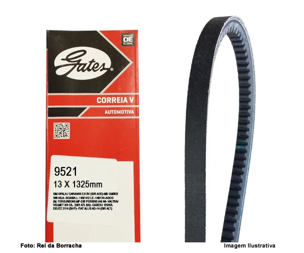 CORREA 13X1325 9521 - NF Autorepuestos
